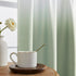 XTMYI Green Curtains for Kitchen Window,Sun Light Blocking Tier Cafe Curtain for Bedroom,Sage and White,24 Inch Long...