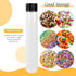 30ml Glass Clear Test Tubes with Screw Caps and Plastic Stoppers, 22 x 120mm Liquid Small Leak-Proof Glass Test Tubes, 6PCS...