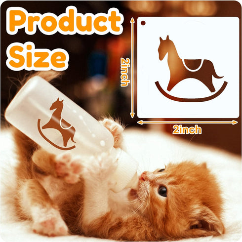 100 Pcs Stencils for Painting on Wood Reusable Stencil Crafts Drawing Templates Holiday Stencils Wall Paper Stencil Set for DIY Art Scrapbook Home...