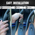 WEILEITE Interior Door Pull Sticky Handle Cover Accessories Fit for BMW 3 4 Series 318,320,328,330,335,M3 F30/F31/F34/F80 2012-2018 418,420,428,43...