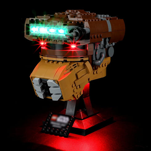 LED Light Kit for Lego 75351 Princess Leia Boushh Helmet Set, Compatible with Lego 75351 Building Blocks Model(Not Include Blocks Set)...