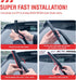BERG REGEN® Rear Wiper Blade 10 inch Replacement For Toyota RAV4 2018-2013 Highlander 2022-2020 /Jeep Compass 2021-2018 /Chevrolet Orlando 2014-20...