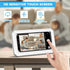 Waterproof Shower Phone Holder Wall Mounted 360°Rotation Anti Fog HD High Sensitivity Touch Screen Phone Case for Bathroom Bathtub Kitchen Mirror ...