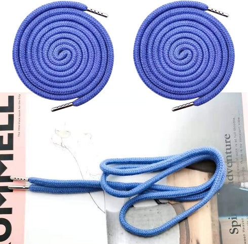 20 Pack Replacement Drawstrings Drawcords for Pants Sweatpants Hoodies Scrubs Jackets Shorts Tool 53" Long (Light-Purple)...