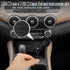 QIANRENON 2 USB C Threaded Flush Mount Waterproof Cable Dual USB C 2.0 Male to Female Car Dash Mount Extension Cable for Car Boat Truck Yacht Moto...