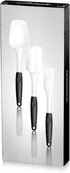 Artaste 43082 Non-Stick Silicone Spatula Set with Rubber Handle, 3-Piece...