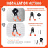 Extra Strong Magnetic Hooks for Hanging Heavy Duty, 2.6in Large Industrial Magnet Hooks, Magnetic Hook with Anti-Slip Coating, Storage Utility Mag...
