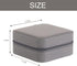 KElofoN Travel jewelry case Travel jewelry box Travel Jewelry Organizer Small Jewelry Organizer Box for Girls Women with Mirror(Grey)...