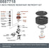 0887718 1 Inch Backflow Convert Kit for WATTS 800M4-QT, 800M4-FR...