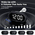 uscce Small Digital Clock for Bedroom: 6 Dimmable Brightness 4 Alarm Volume - Plug in Clock with Easy Operation for Bedside Desk...