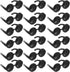 Toyvian 60PCS Doll Sunglasses Plastic Miniature Sunglasses Doll Dressing Supplies Mini Glasses Decor for DIY Accessories Doll Dressing Supplies...