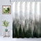 RosieLily Mountain Shower Curtain Misty Forest Tree Foggy Shower Curtain for Bathroom with Hooks Cool Nature Scenery Landscape Bathtub Decor 60 in...