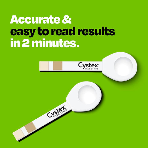 Cystex Urinary Tract (UTI) Test Strips for Women & Men, FSA HSA Eligible & Approved, at Home Test with Easy to Read Results, Monitor Bladder or Ur...