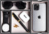 Mens Valet Tray for Nightstand Bedside and Entry Table Faux Leather Catchall Tray for Phone,Watch,Glasses,Wallet,Jewelry and Keys Dresser Organize...