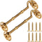 5.5” Privacy Hook and Eye Latch Easy Lock for Barn Door Set of 2...