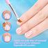 6Pcs Nail Art Brush Set, Gel Polish Acrylic Nails Painting Brush Dotting Pen Liner Brushes Double-Ended Fingernail Design Tools Kit Manicure Drawi...