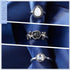 Edary Vintage Ring Set Carved Knuckle Rings Crystal Gemstone Stackable Rings Finger Mid Ring Set for Women...