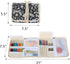 Teamoy Crochet Hook Case, Roll Bag Holder Organizer for Various Crochet Needles and Knitting Accessories, Compact and All-in-Place, Animal World...