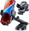 Phone Holders for Your Car?Military Grade Suction Ultra Strong Base? Phone Mount for Car Windshield Dashboard Air Vent for iPhone, Samsung, Google...
