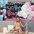 Burnouts or Bows Gender Reveal Decoration Bows or Burnouts Backdrop Gender Reveal Party Supplies Boy or Girl Blue or Pink Baby Shower Banner Photo...