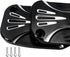 Motorcycle Brake Clutch Master Cylinder Covers Aluminum Left and Right Brake Reservoir Cylinder Cover for Harley Touring Road King Electra Street ...