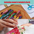 Flowers Stamped Cross Stitch Kits - Counted Cross Stitch Kits for Beginners Adults,11 CT Patterns Dimensions Embroidery Kits Arts Craft Kits,for G...