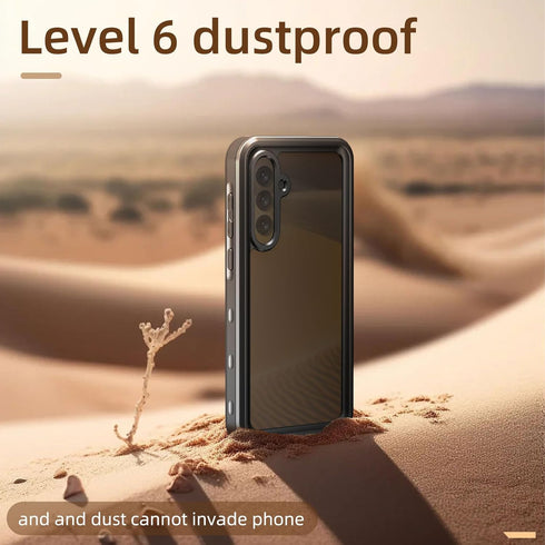 for Samsung Galaxy A35 5G Phone Case Waterproof IP68 Certified Dustproof Shockproof Built-in Screen Protector Full Body Rugged Phone Case for Sams...