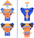 Corner Clamps for Woodworking,90 Degree Right Angle Clamps Set of 4,Woodworking Tools with Work Gloves,Adjustable Spring Loaded Square Clamp for C...