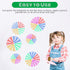 15Pcs Mandala Dot Painting Stencils, 8/12/16 Segment 3/4/5/6/8 Inches Reusable Stencils Segment Mandala Template Mandala Dot Painting Tool Stencil...