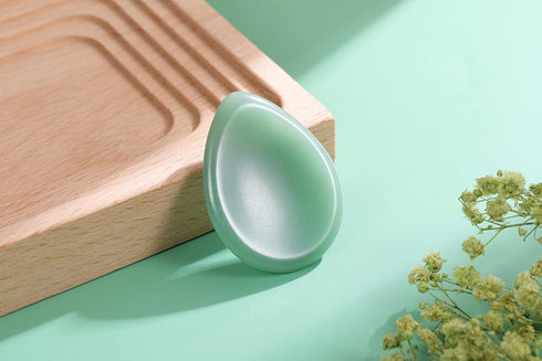 CrystalTears Green Aventurine Crystal Worry Stone Thumble Polished Healing Crystals Pocket Palm Stone Thumb Worry Stones for Anxiety Stress Relief...