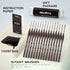 Nicpro 15 PCS Micro Fine Detail Paint Brush Set, Small Miniature Fine Tip Detail Brushes Kit for Acrylic Oil Watercolor, Models, Paint by Numbers,...