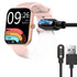 Compatible for SOMTLERK Smart Watches Charger, Magnetic USB Replacement Charging Cable Compatible with SOMTLERK A221 1.91" Smartwatch (2 Pack-Blac...