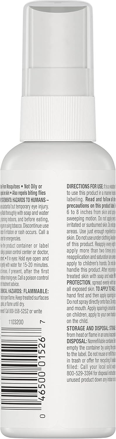 OFF! Defense Insect Repellent Spritz with Picaridin, Bug Spray with Long Lasting Protection from Mosquitoes, 4 oz...