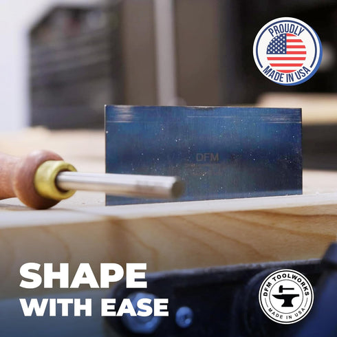 Rectangle Card Scraper - Precision Cabinet Multi-use Scraper for Woodworking, Wood Fine Finishers, Glue Scraper, Quality Handcrafted Card Shaping ...