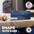 Blue Cabinet Scraper Rectangle Set -MADE IN USA- (2, 0.032" x 3" x 6")...