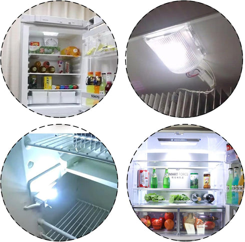 2Pcs RV Refrigerator Light Bulbs, RV Fridge Light Bulbs, DC12V LED Refrigerator Interior Light Bulbs, Camper Motorhome Refrigerator Interior Light...