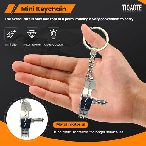 MINI Bear Trap Keychain That Works Fun Trick Mouse Trap 1 PIECE...