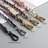 BEAULEGAN Thin Purse Chain Strap Adjustable - Replacement for Small Shoulder Crossbody Bag, 51 Inches Long Black...
