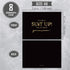 Hat Acrobat Groomsman Proposal Cards 8 Will You Be My Groomsman and 2 Best Man Cards with Envelopes | Set of 10 Black and Gold Groomsmen Cards, Pe...