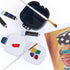 Airtight Paint Saver Storage Palette Box, 16-Well Palette Box with Lid, Include Paint Brush Basin, Perfect for Gouache, Acrylic, Watercolor and Oi...
