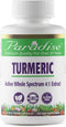 Paradise Organic Turmeric Rhizome 4:1 Extract, Active Whole Spectrum Extract, Super Potent, Ultra Pure, Vegan, Non-GMO, Gluten Free, 90 Vegetarian...