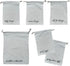 Lucky Love Hospital Bags For Labor and Delivery, Diaper Bag Organizing Pouches and Hospital Bag Essentials For Mom (Canvas Drawstring Hospital Pou...