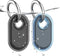 2 Pack Waterproof Compatible with Samsung Galaxy SmartTag2 Holder, TPU GPS Tracker Protective Case for Samsung Tag 2 with Keychain, Anti-Scratch S...