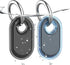 2 Pack Waterproof Compatible with Samsung Galaxy SmartTag2 Holder, TPU GPS Tracker Protective Case for Samsung Tag 2 with Keychain, Anti-Scratch S...