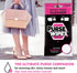PurseWIPES Purse Cleaner Wipes - Portable Leather Wipes for Bags, Purses, and Backpacks, Dirt and Scuff Remover with Innovative ScrubNubs, Perfect...