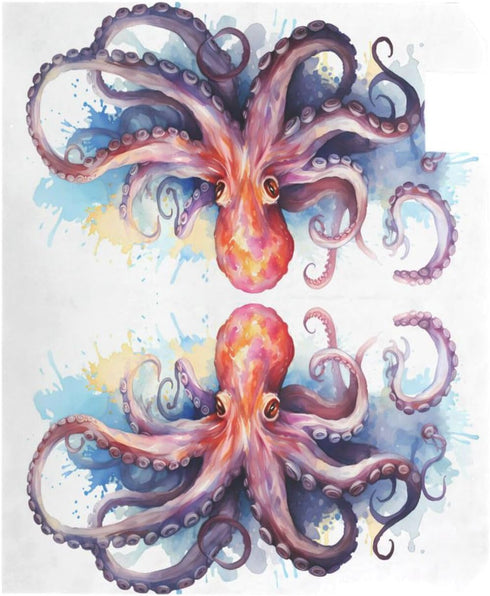 ALAZA Ocean Octopus Magnetic Mailbox Cover MailWraps Garden Yard Home Decor for Outside Oversized-25.5" x20.8"…...