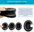 Replacement Ear Pads for Sony MDR 7506, GVOEARS Earpads Cushions Noise Isolation Headphone Pads for Sony MDR V6 / MDR V7 / MDR-CD900ST with Soft P...