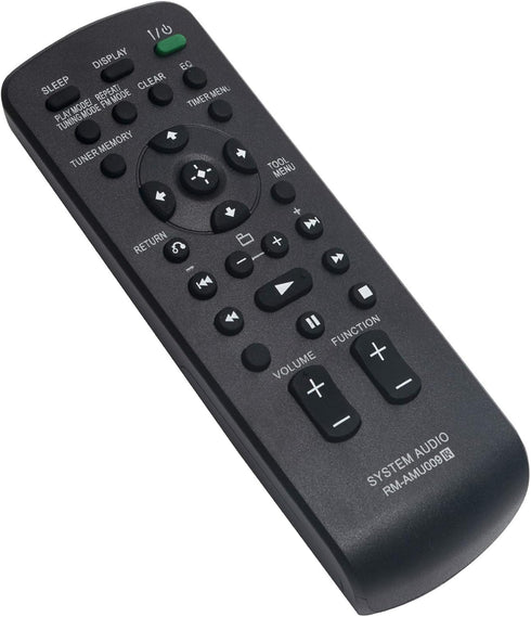 AIDITIYMI RM-AMU009 New ReplacementIR Remote Fit for Sony Mini Hi-Fi Component System MHC-EC609iP CMT-CX4iP CMT-MX500i CMT-FX300i CMT-FX300i MHC-E...