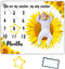 Flannel Baby Monthly Milestone Blanket, You are My Sunshine, 48x40inch...
