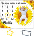 Flannel Baby Monthly Milestone Blanket, You are My Sunshine, 48x40inch...